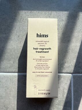 Brand New hims Hair Regrowth Treatment Foam - Unscented